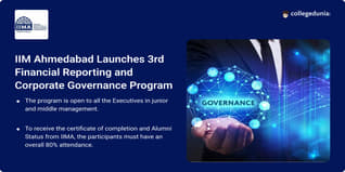 IIM Ahmedabad Launches 3rd Financial Reporting and Corporate Governance Program; Apply till August 5